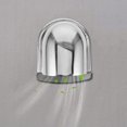 thumbnail image 4 of unbranded Ventilación Redonda De Inoxidable Para Aire Fresco Con Capota Antimeteoros Plateada, 4 of 7