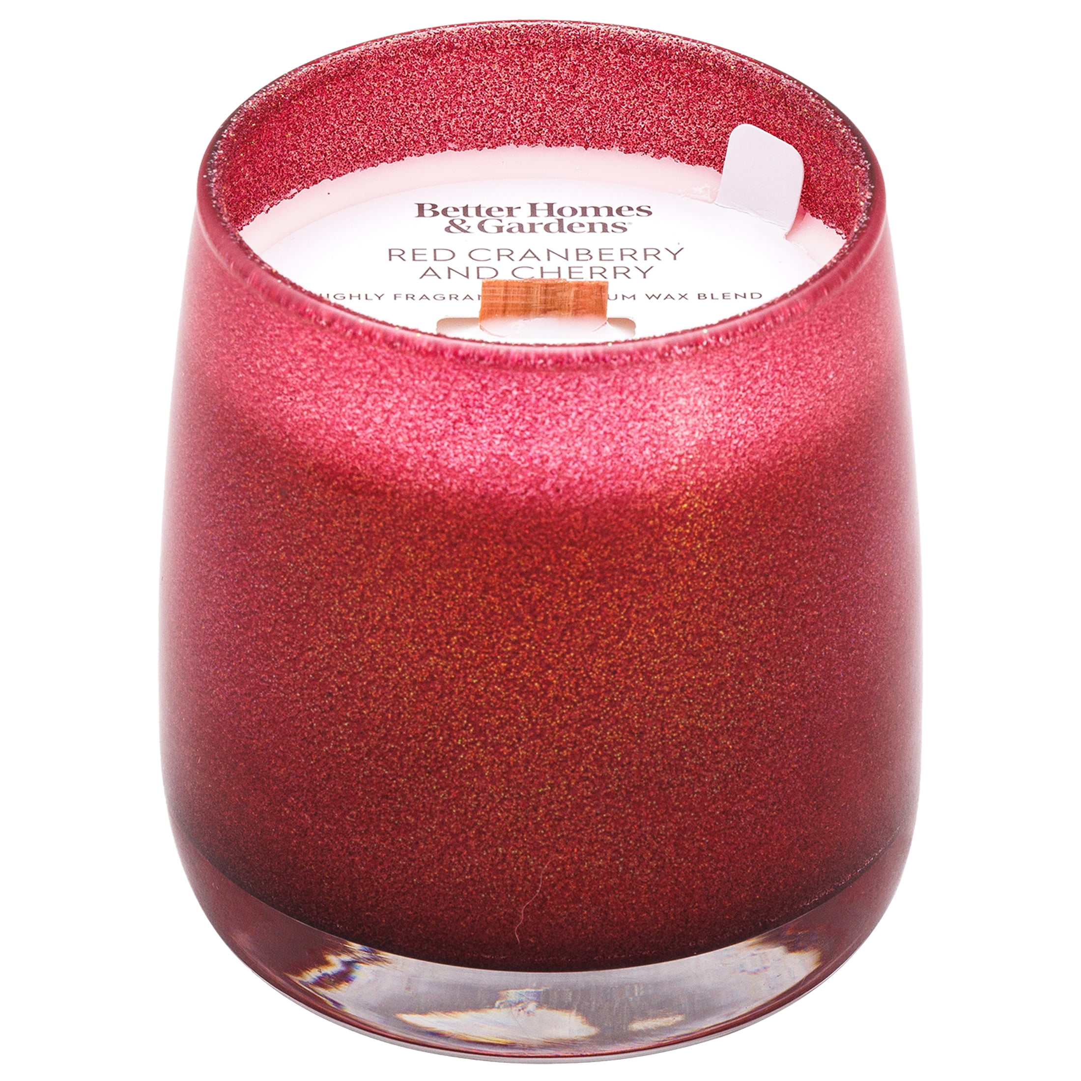 spiced apple tobacco candle Better Homes & Gardens Wood 1-Wick Holiday Scented Glitter Jar Candle, Spiced  Apple Tobacco, 14.5oz