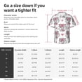 thumbnail image 3 of KLL Men's Hawaiian Shirt Short Sleeve Button Down Beach Shirts-Cartoon Poodle Dog, 3 of 5