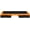 Orange, variant on REKHH 43'' Exercise Aerobic Step Platform, Adjustable Fitness Stepper with 4 Stackable Risers, Aerobics Stepper Workout Stepper for Home Gym Cardio Strength & Training