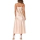 thumbnail image 3 of CURVOSPORT Vestido de Satén para Mujer con Tirantes Espagueti, Escote en V, Elegante, Maxi, Deslizante, Color L Champagne, 3 of 6