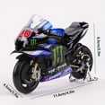 thumbnail image 3 of Maisto 1:18 2022 GP Racing Yamaha Factory Racing Team #21 #20 Die Moto GP, 3 of 5