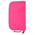thumbnail image 4 of Foxnovo 22-Slots SD SDHC MMC SD Memory Holder Pouch Case Zippered Storage Bag Protector (Rosy), 4 of 8