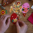 thumbnail image 4 of OULII 100Pcs Simple Design Mini Brads for Scrapbooking and Paper Crafting Art Lovers, 4 of 8