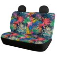 thumbnail image 4 of CHAQLIN Tropical Leaves Car Seat Covers with Van Truck, Decorative Washable Car Back Seat Covers(2 Piece), 4 of 6