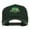 Dk Green, variant on St Patrick Lucky Patched Cotton Twill Cap - Grey OSFM