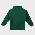 thumbnail image 2 of Glisme Toddler Girls Sweater Children Ribbed Half Turtleneck Winter Sweaters Base Sweaters Solid Color Comfort Top Clothes , 4-5 Years, 2 of 5