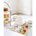 thumbnail image 2 of White Pumpkin Fall Kitchen Dish Towels for Drying Dishes Set of 2, Thanksgiving Maple Leaf Floral Rustic Waffle Weave Microfiber Hand Tea Bathroom Towels Quick Dry & Absorbent Towel 12x12, 2 of 7