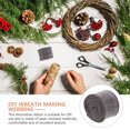 thumbnail image 5 of Garland Fabric Crafts Ribbon Christmas Polyester Gift Package Party Ribbons Imitation Linen Webbing Iron Wire, 5 of 6