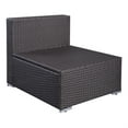 thumbnail image 4 of Topcobe Patio Furniture Set, 7 Pieces Outdoor Patio Wicker Rattan Cushioned Sofa, 4 of 7