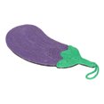 thumbnail image 1 of Cat Scratching Mat, Sisal Cat Scratcher Mat Kitty Eggplant Shape Scratching Post AntiSlip Cats Sleeping Carpet, 1 of 8
