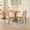 Beige, variant on MAYEERTY Farmhouse Rattan Dining Chairs - Mid-Century Modern, Cane Upholstery, Natural Hardwood Frame, Beige, Set of 2