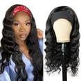 thumbnail image 2 of Headband Loose wave Scarf Human Hair, 2 of 6