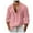 Red, variant on Bcfgryg Men's Solid Colour Cotton Linen Shirt Casual Style Slim Fit Stand Up Collar Long Sleeve Business Casual Shirt Men's Linen Shirts Summer