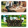 thumbnail image 5 of TSOVTHRID Christmas Tree Baubles Gifts Print Tablecloth 6FT Tight Fitted Wrinkle Resistant Table Cloth Stretch Table Cover Rectangular for Event, Banquet，Parties Christmas Decor, 5 of 7