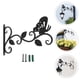 thumbnail image 5 of 1 juego de soporte para macetas colgantes de pared, soporte para plantas, gancho de hierro, 5 of 8