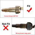 thumbnail image 6 of NS Motorcycle Temperature Sensor, Thermostat Radiator Fan Switch for Kawasaki 454 LTD EN450 1985-1988, 6 of 6