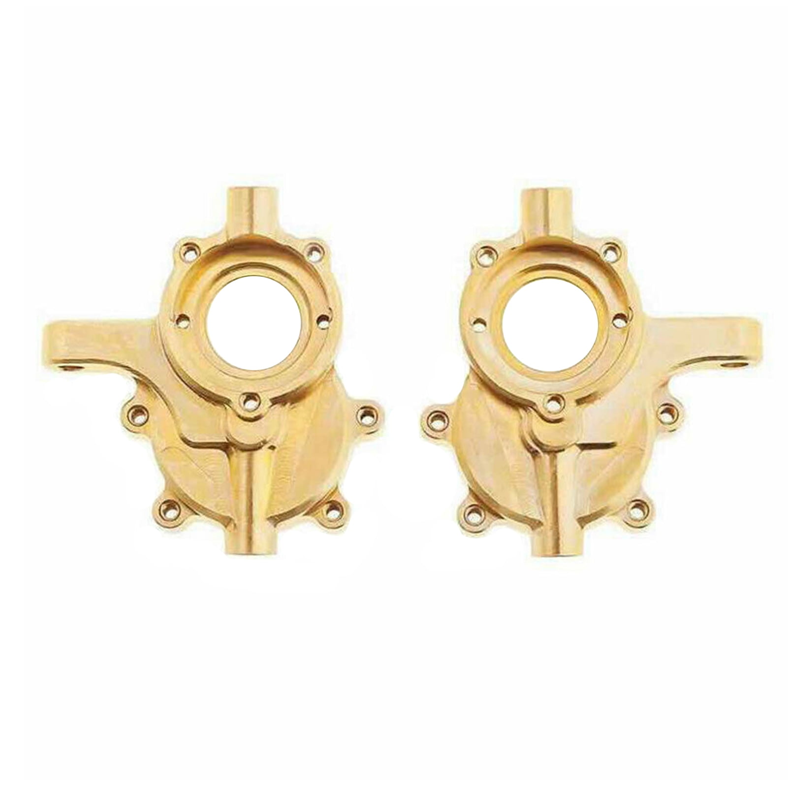 Pair Brass Gear Cover Outer Portal Housing RC Car Upgrade Parts For Redcat GEN 8