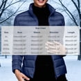 thumbnail image 4 of KICILVS Puffer Jacket Womens Lightweight Packable Quilted Coat Stand Collar Zip Up Down Jacket Warm Winter Outerwear, 4 of 7