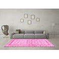 thumbnail image 3 of Ahgly Company Indoor Rectangle Oriental Pink Traditional Area Rugs, 3' x 5', 3 of 4