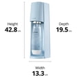thumbnail image 5 of Máquina para hacer refrescos SodaStream Terra con 2 cilindros de CO₂ de 60 litros, botella de 1 litro, 5 of 5