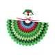 thumbnail image 4 of Conjunto de máscara de Ala de pavo real Salvador para niños Cosplay fiesta Halloween Verde, 4 of 10