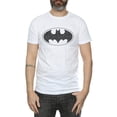 thumbnail image 2 of DC Comics Mens Batman One Colour Logo T-Shirt, 2 of 4