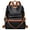 S80-Black/Brown, variant on ALTOSY Women Real Leather Backpack Purse Elegant Ladies Shoulder Bag S80 Black/Brown