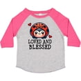 thumbnail image 3 of Inktastic Ladybug Loved and Blessed Boys or Girls Toddler T-Shirt, 3 of 5