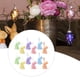 thumbnail image 5 of Adornos colgantes de Pascua, colgantes decorativos reutilizables, decoraciones de Pascua colgantes 12 piezas de conejito, 5 of 8