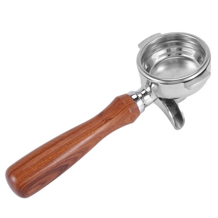 

58MM Stainless Steel Coffee Machine Bottomless Filter Holder Portafilter for Expobar Double Mouth Universal E61