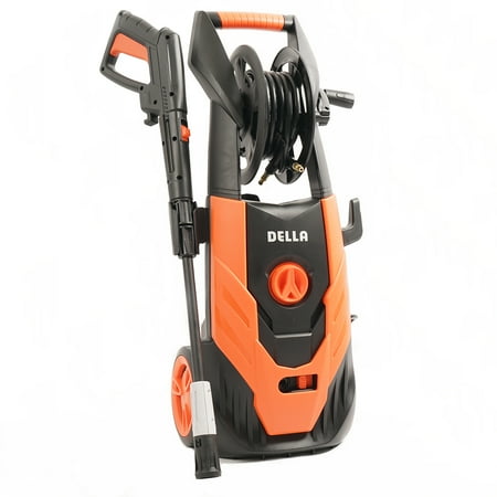 washer della pressure electric power wand psi reel gpm burst hose turbo gun orange dialog displays option button additional opens