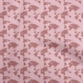 thumbnail image 1 of oneOone Polyester Lycra Pink Salmon Fabric Travel Diy Clothing Quilting Fabric Print Fabric By Yard 56 Inch Wide, 1 of 6