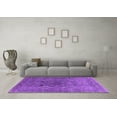 thumbnail image 3 of Ahgly Company Indoor Rectangle Oriental Purple Industrial Area Rugs, 6' x 9', 3 of 4
