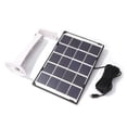 thumbnail image 4 of Panel solar de 10W 5V para cámara de seguridad inalámbrica para exteriores IP65 Cargador impermeable, 4 of 5