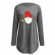 thumbnail image 4 of Sudadera para Mujer Cuello Redondo Sudaderas Moda Estampado Manga Larga Cómodo Transpirable Tops Odeerbi ODB-5, 4 of 5