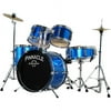 Ludwig Pinnacle Complete 5 Piece Jr Drumset, Midnight Blue