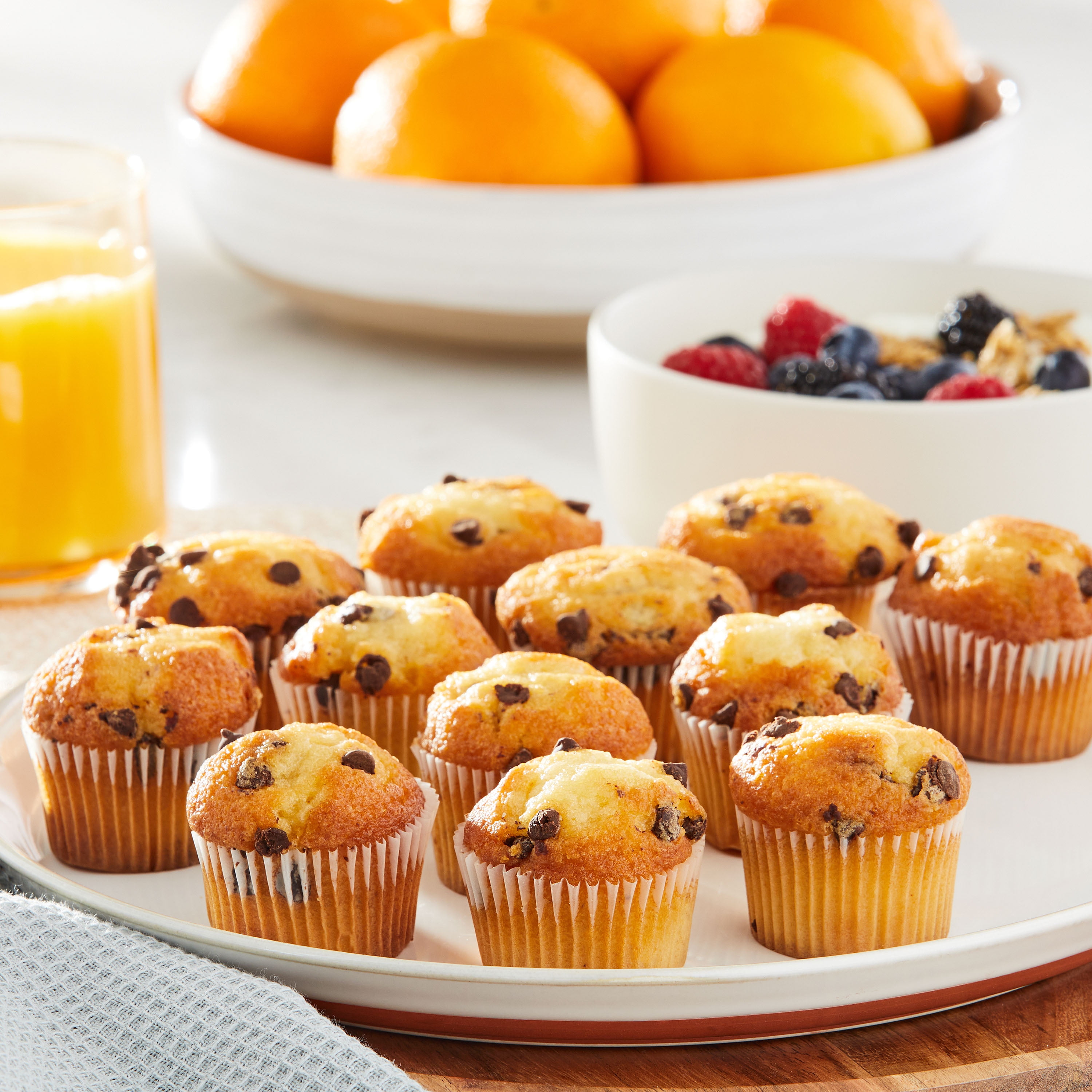 Freshness Guaranteed 12 count Mini Chocolate Chip Muffins