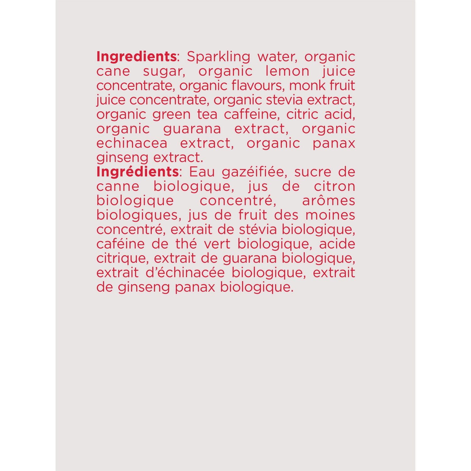 GURU Lite Low Carbs Organic Energy Drink 500mL, Can, 500mL