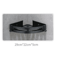 thumbnail image 2 of Estante de Ducha Estante de Esquina Cesta de Ducha Estantes de Ducha sin Perforaciones para baño, Aluminio Espacial, Acabado Mate, Estante de baño, 2 Piezas Negro, 2 of 5