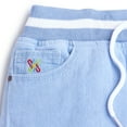 thumbnail image 4 of Knit N Knot Ice Blue, Stretch, Relaxed Fit, Elastic Waist, Applique Embroidery Patch Denim Jogger for Boys, 3-4 Year, 4 of 6