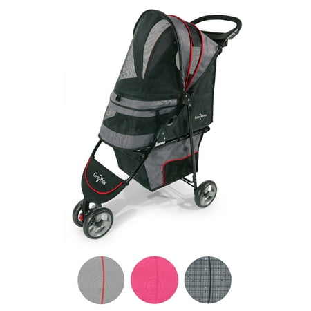 UPC: 0854907004056 | Gen7Pets Regal Pet Stroller for Dogs  Gray Shadow