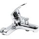 thumbnail image 2 of Chrome bathtub mixer tap, stainless steel wall mounted faucet, 2 of 5