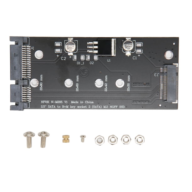 Tarjeta adaptadora M.2 SSD a SATA Sincero para computadora portátil/escritorio