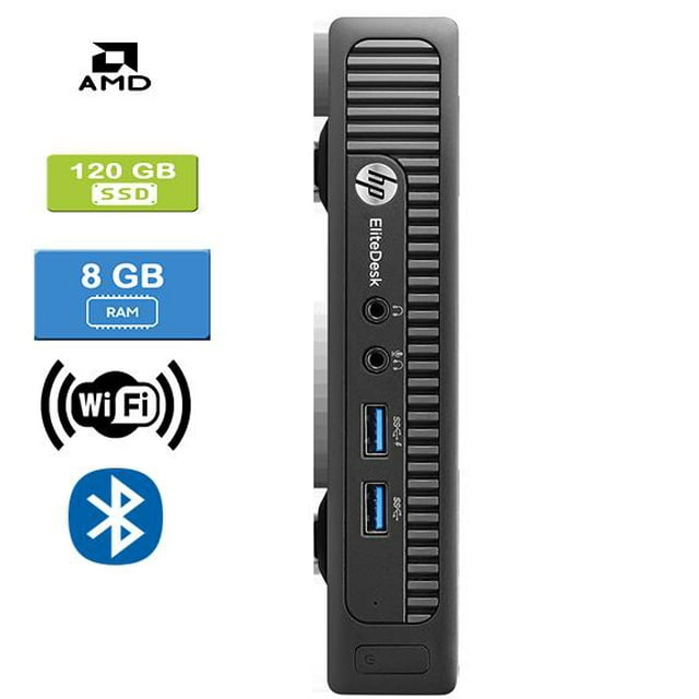 Remis à Neuf : HP 705 G1 MINI AMD A8 Pro-7600B 3,80 GHz, 8 Go, 120 Go SSD, Win 10 Pro