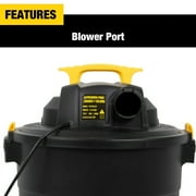 Stanley 12-gallon Wet/Dry Vacuum, 5.5-Peak HP