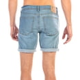 thumbnail image 2 of Bermuda De Mezclilla Stretch para Hombre Stone Claro Opp´s Jeans Bermuda Azul Claro, 2 of 4