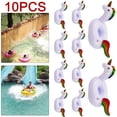 thumbnail image 5 of DQrwqpou Portavasos Flotante Flotador Inflable Bandeja para Regalo PVC (caballo Sin Orejas), 5 of 5