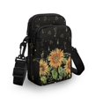 thumbnail image 3 of HELLHERO Sunflower Pattern Women Messenger Bag Polyester with Shoulder Strap Small Crossbody Purse for Casual Travel, 3 of 7