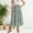 GN2, variant on Rove Studio Girls Floral Print Midi Skirt, Casual A-Line Flowy Skirt With Elastic Waist, Lightweight Summer Tiered Skirt For Kids Daily Wear Black 120
